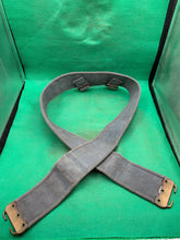 Load image into Gallery viewer, Genuine British Army 37 Pattern Webbing Belt - WW2 Pattern - 36&quot; Waist - The Militaria Shop
