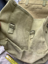Load image into Gallery viewer, Original British Army 37 Pattern Webbing Small Pack - WW2 Pattern
