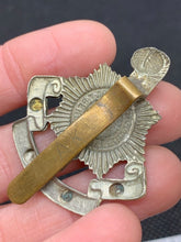 Load image into Gallery viewer, Original WW2 British Army Royal Sussex Regiment Brass Cap Badge
