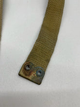 Load image into Gallery viewer, Original WW2 British Army 37 Pattern L Straps Pair - Wartime Dated
