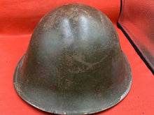 Load image into Gallery viewer, Mk3 Turtle Helmet - Original WW2 British / Canadian Army Combat Helmet
