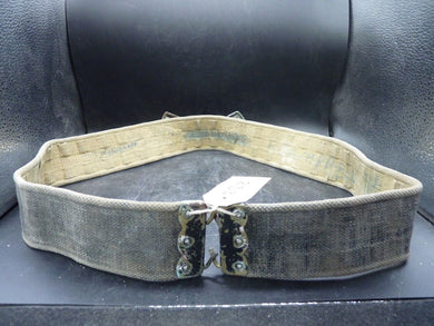 Original British Army / RAF Webbing Belt - WW2 37 Pattern - 40 Inch Waist Max - The Militaria Shop