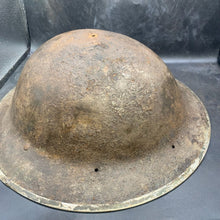 Load image into Gallery viewer, Original WW2 British Army Mk2 Combat Helmet Shell - South African Manufactured
