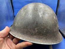 Load image into Gallery viewer, WW2 British / Canadian Army Mk3 Combat Turtle Helmet &amp; Liner
