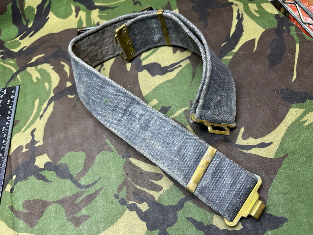 Original British Royal Air Force RAF Blue WW2 37 Pattern Belt - 40