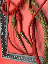 Load image into Gallery viewer, Original French Army Dress Uniform Croix du Guerre and Artillery Lanyard
