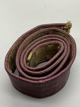 Load image into Gallery viewer, Original WW2 37 Pattern - British Army Webbing Belt - Purple - The Militaria Shop
