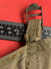 Load image into Gallery viewer, Original WW2 US Army M1928 Haversack Pack Tail - 1942 Dated
