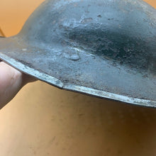 Load image into Gallery viewer, Original WW2 South African Army Mk2 Brodie Helmet - British Style Combat Helmet - The Militaria Shop
