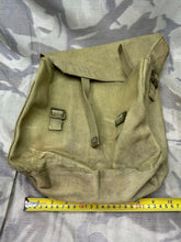 Load image into Gallery viewer, Original British Army 37 Pattern Webbing Small Pack - WW2 Pattern
