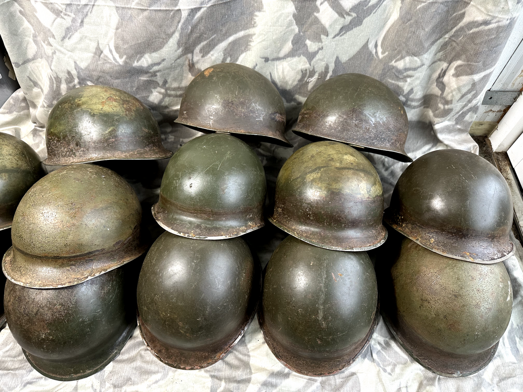 US Army M1 Helmet Style M1 Euroclone Helmet - WW2 Reenactment / Repainting