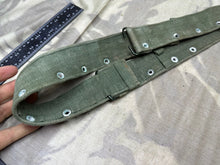 Load image into Gallery viewer, Original WW2 British Army 44 Pattern Soldiers Belt - 36&quot; Waist
