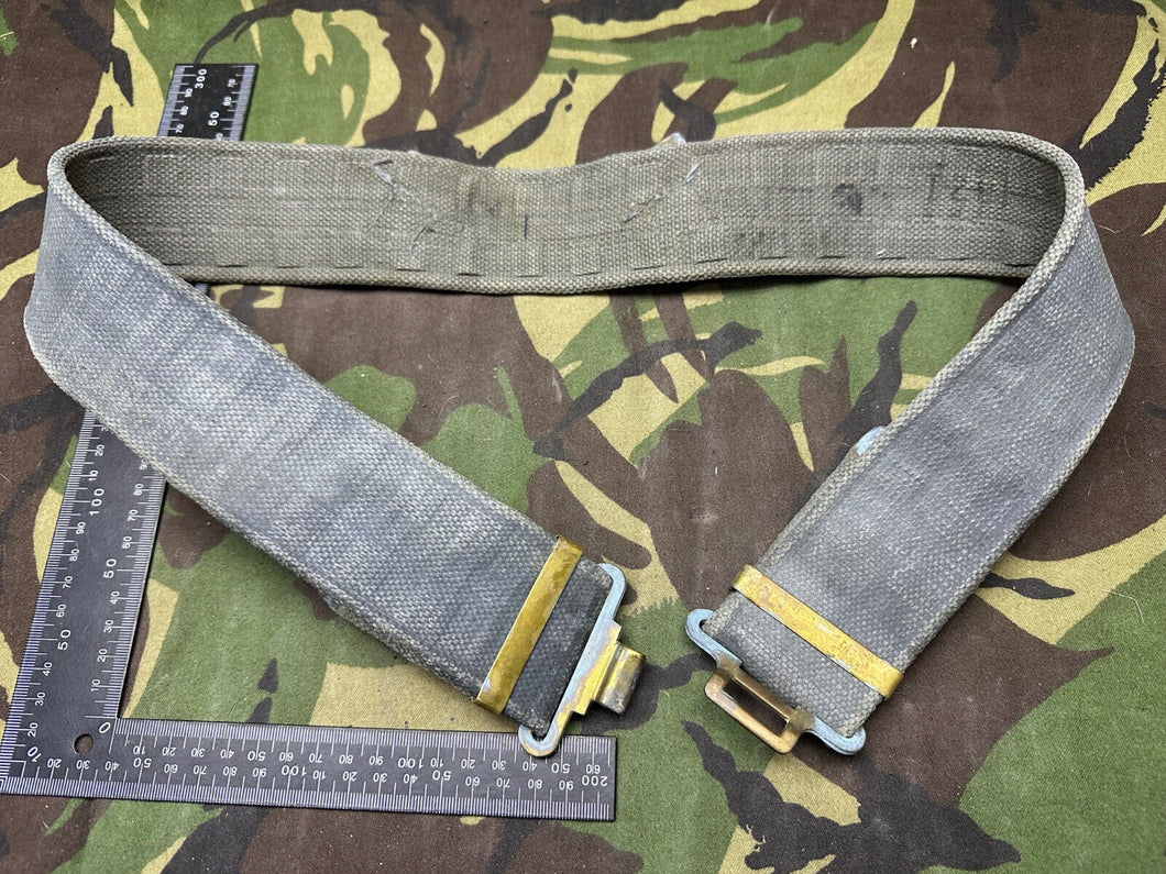 Original British Royal Air Force RAF Blue WW2 37 Pattern Belt - 38