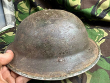 Charger l&#39;image dans la galerie, British Army Mk2 Brodie Helmet - Original WW2 - South African Manufactured
