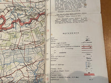 Load image into Gallery viewer, WW1 Era British Army General Staff Map of GHENT in Belgium. Original Map
