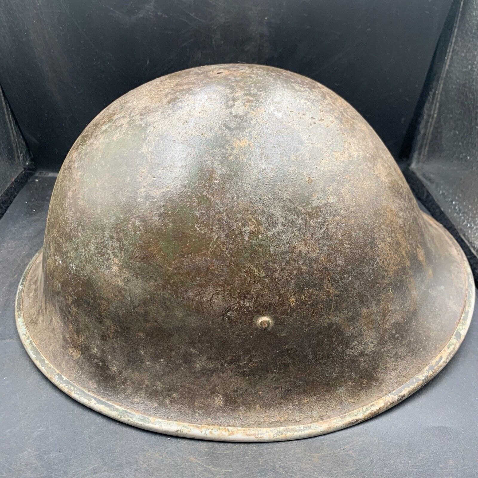 British / Canadian Army WW2 Mk3 Turtle Helmet - Original WW2 Helmet ...