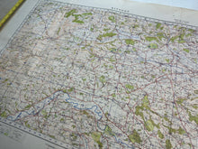 Lade das Bild in den Galerie-Viewer, Original WW2 British Army OS Map of England - War Office - Kington

