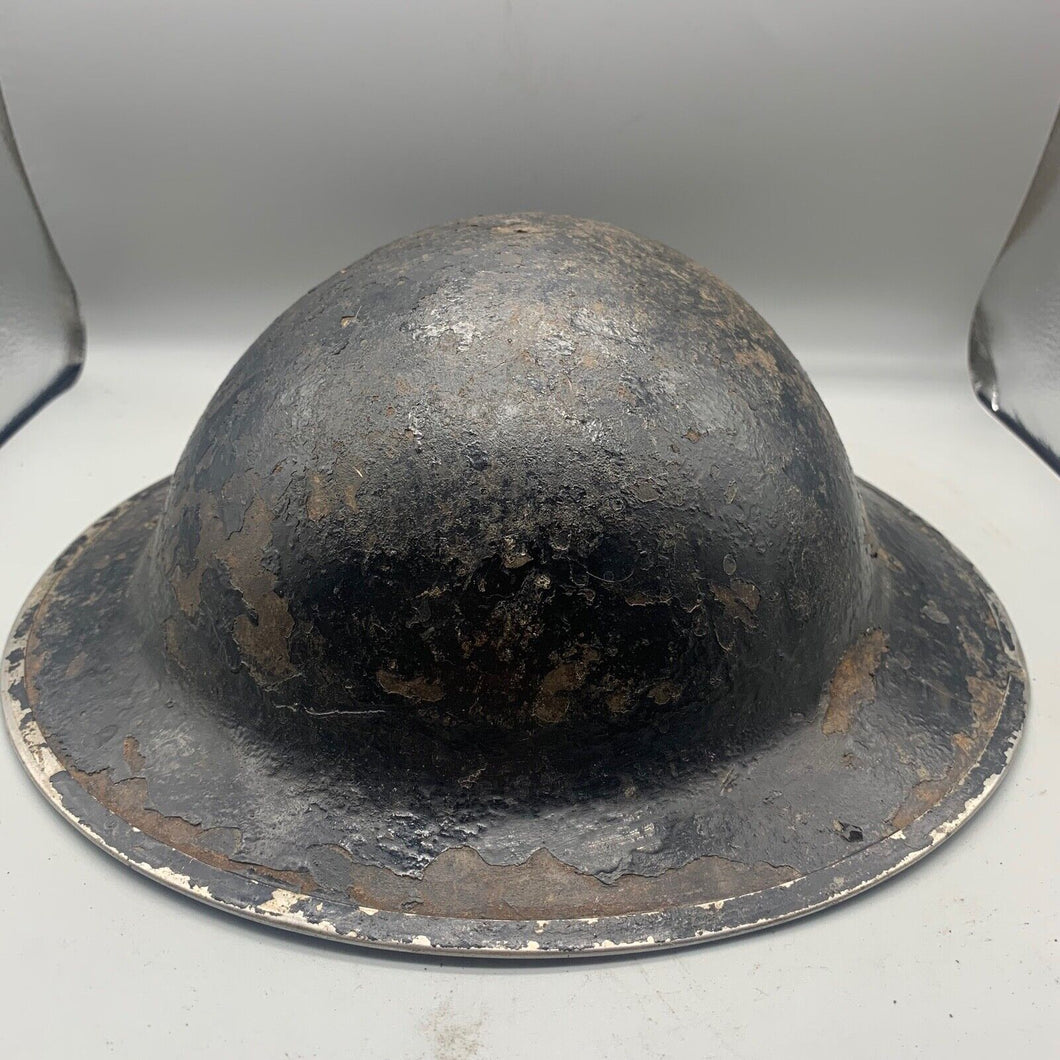 Original WW2 South African Army Mk2 Brodie Helmet - British Style Combat Helmet - The Militaria Shop