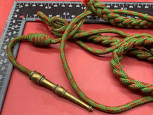 Load image into Gallery viewer, Original French Army Dress Uniform Croix du Guerre Lanyard - Lovely Quality
