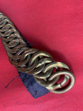 Load image into Gallery viewer, Original British Army Helmet Brass Chin Scales - Ideal Parts- Repair/Restoration
