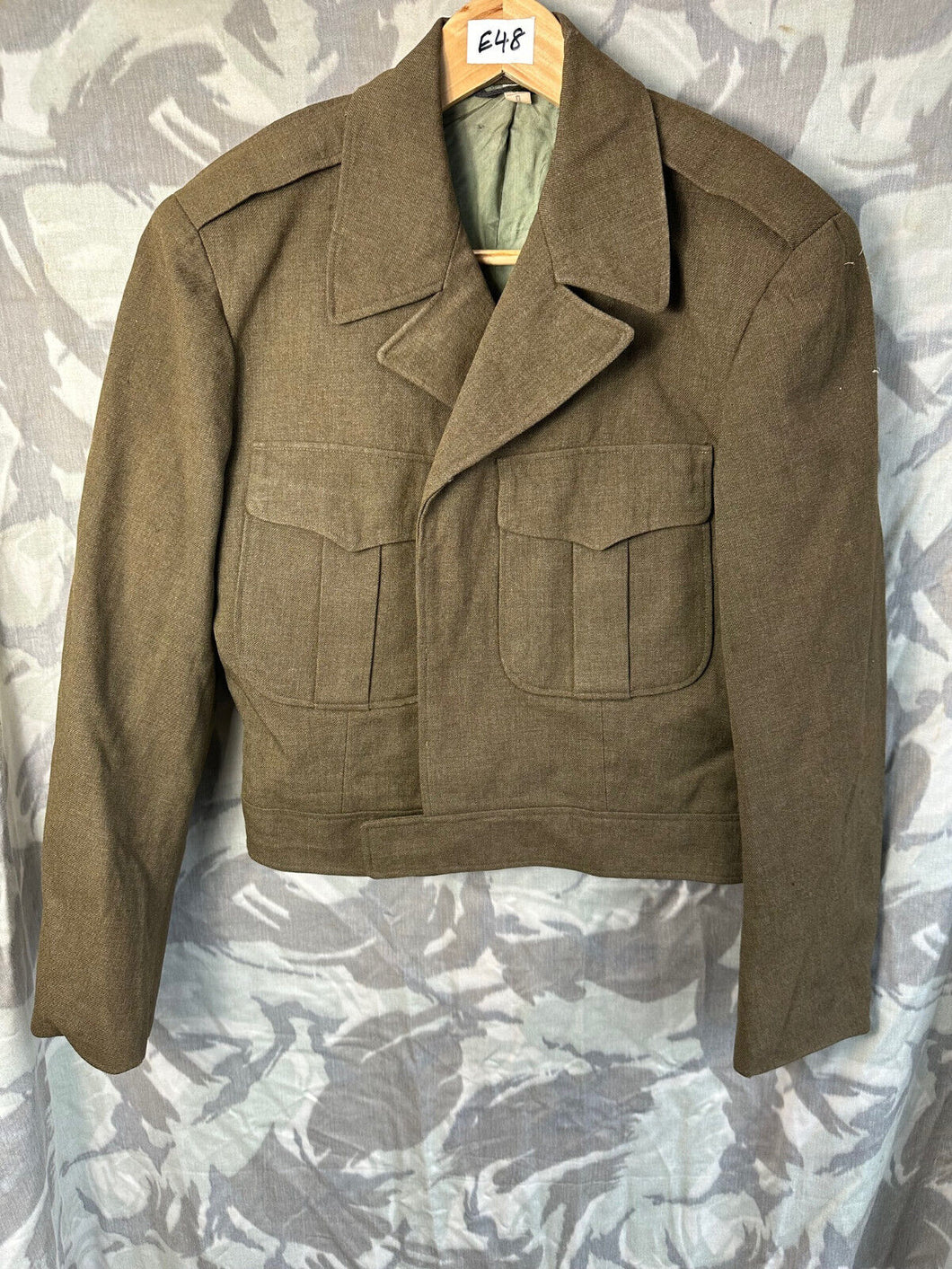 Original US Army Jacket OD Ike Jacket WW2 - Vietnam Pattern 38