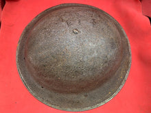 Load image into Gallery viewer, Original WW2 Combat Helmet - British / South African Army Mk2 Brodie Helmet
