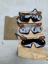 Load image into Gallery viewer, Genuine WW2 British Military Army Eye Shields Anti-Gas - 1944 Dated
