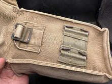 Load image into Gallery viewer, Original British Army 37 Pattern Bren Pouch - WW2 Pattern
