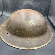 Load image into Gallery viewer, Original WW2 British Army Mk2 Combat Helmet Shell - South African Manufactured
