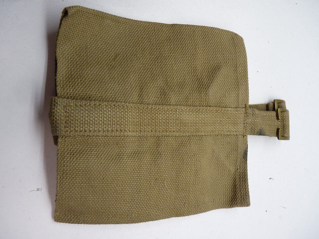 Original WW2 1943 Dated British Army 37 Pattern Water Bottle Carrier Harness