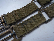 Load image into Gallery viewer, Original WW2 British Army 37 Pattern Webbing Brace Adaptor Pair - The Militaria Shop
