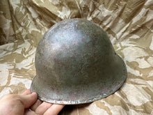 Load image into Gallery viewer, WW2 Mk3 High Rivet Turtle - British / Canadian Army Helmet - Nice Original
