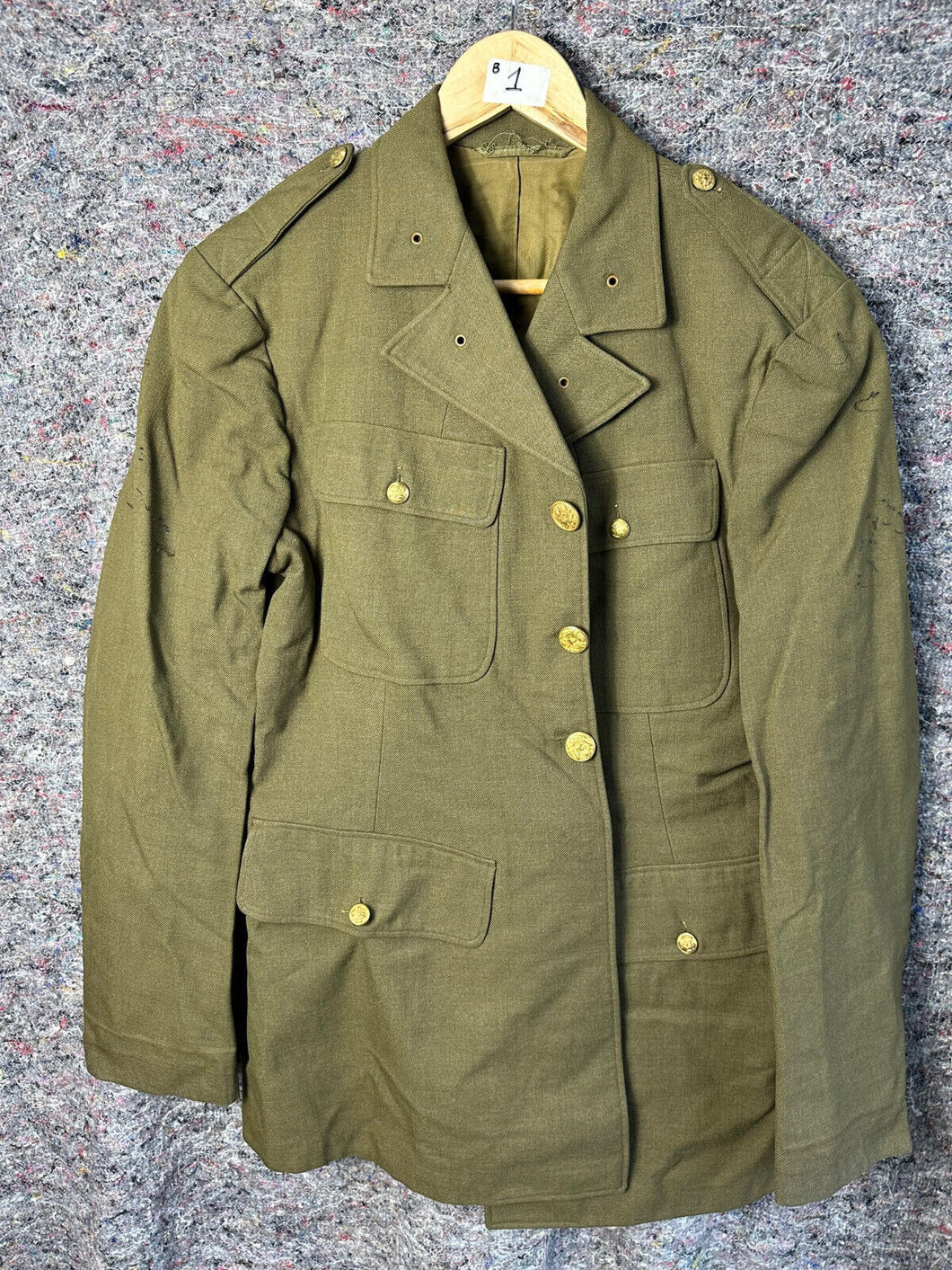 Original US Army WW2 Class A Uniform Jacket - 38