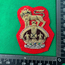 Charger l&#39;image dans la galerie, British Army Pay Corps Kings Crown Cap / Beret / Collar / Blazer Badge - UK Made
