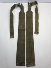 Charger l&#39;image dans la galerie, Original WW2 British Army 37 Pattern L Straps Pair - Wartime Dated
