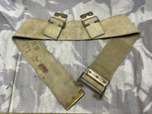 Load image into Gallery viewer, Original WW1 British Army 08 Pattern Webbing Belt 38&quot; Waist - The Militaria Shop
