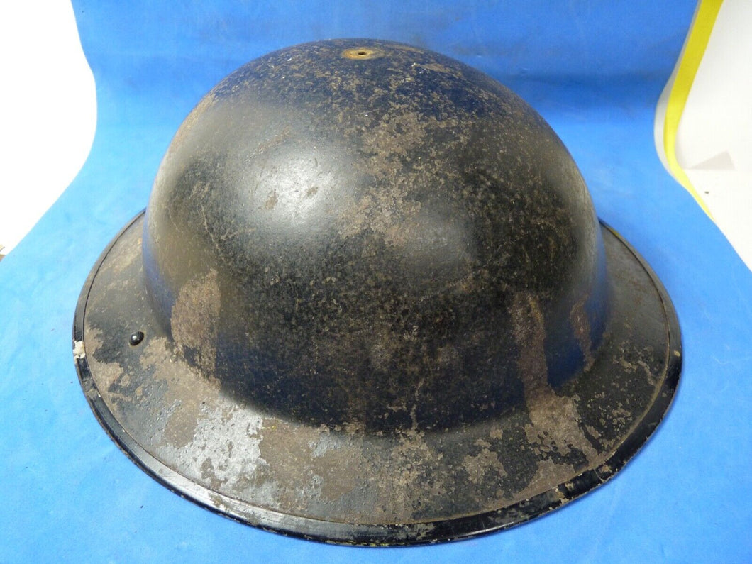 Original WW2 British Civil Defence Wardens Helmet