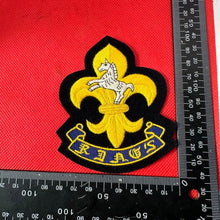 Load image into Gallery viewer, British Army The Kings Regiment Embroidered Blazer Badge
