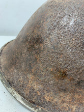 Load image into Gallery viewer, Mk3 Canadian / British Army Original WW2 Turtle Helmet High Rivet
