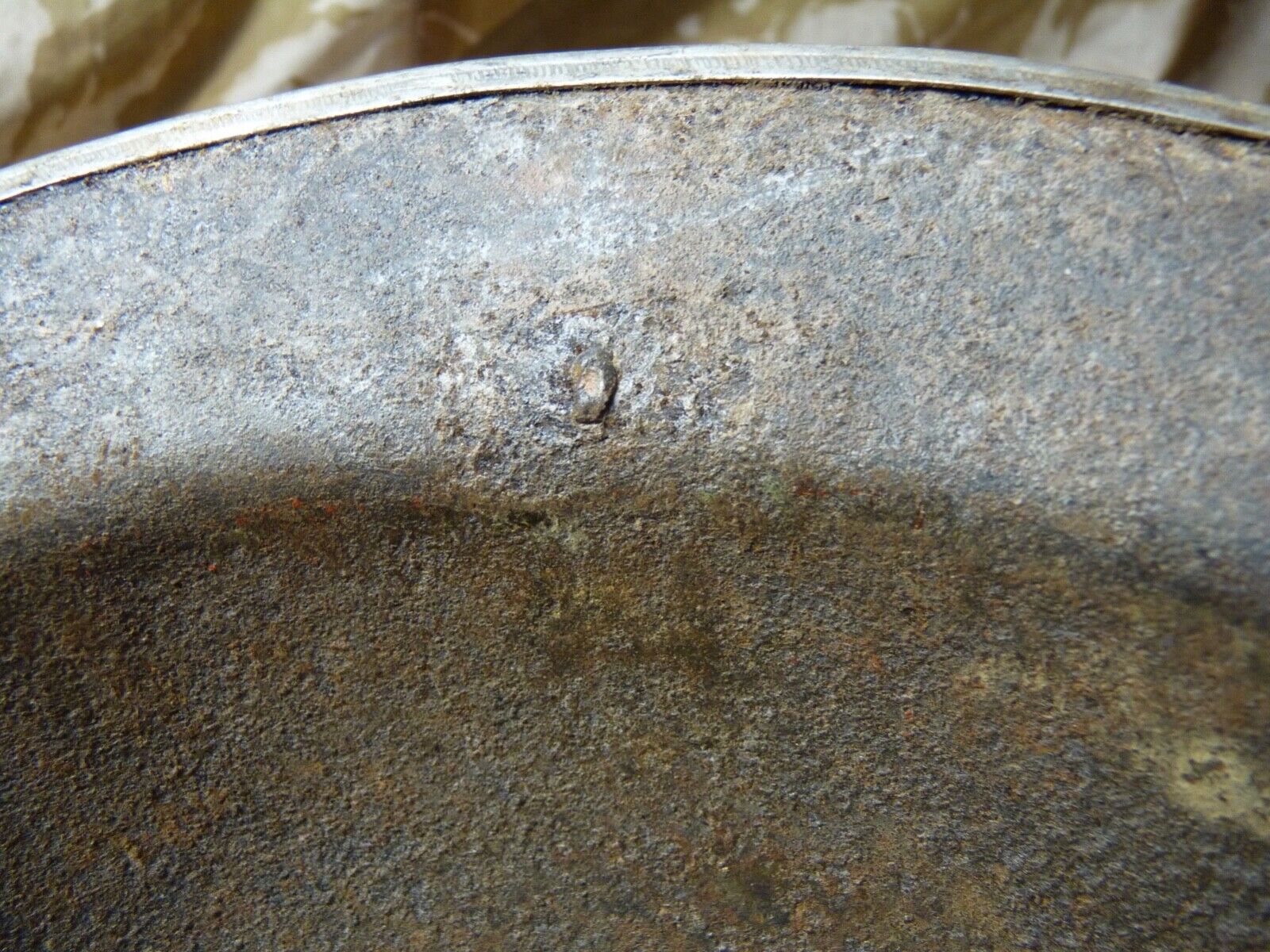 Original WW2 British Army Mk2 Army Combat Helmet - The Militaria Shop
