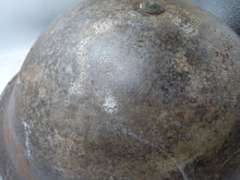 Load image into Gallery viewer, Mk3 Canadian / British Army Original WW2 Turtle Helmet High Rivet
