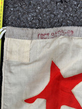 Charger l&#39;image dans la galerie, Genuine Soviet Era Russian Navy Border Guards Banner Flag 1990 Dated
