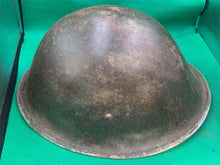 Load image into Gallery viewer, Original WW2 British Army / Canadian Army Mk3 Turtle Combat Helmet
