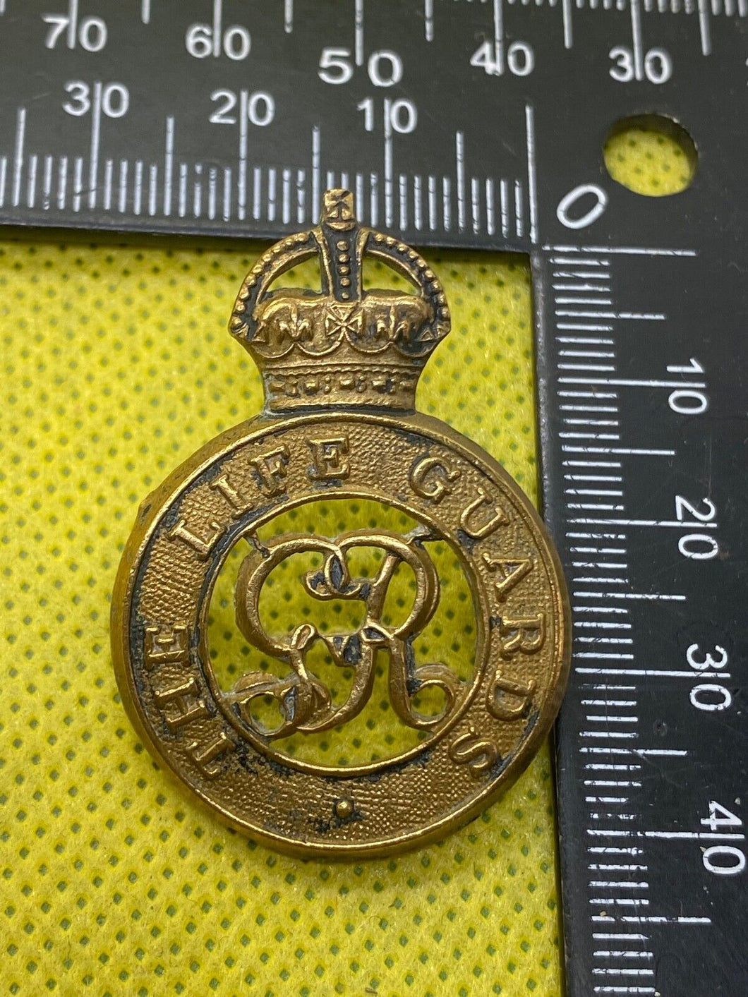 British Army - The Life Guards GV KC Cap Badge