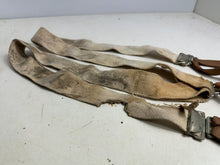 Charger l&#39;image dans la galerie, Original WW2 British Army / RAF Trouser Suspenders - Well Worn Example
