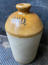 Load image into Gallery viewer, Original WW1 SRD Jar Rum Jar - British Army Issue - &quot;Supply Reserve Depot&quot; Jug
