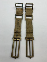 Charger l&#39;image dans la galerie, Original WW2 British Army 37 Pattern Brace Adaptors - 1944 Dated
