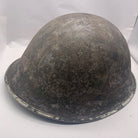 Original WW2 British / Canadian Army Mk3 Hight Rivet Turtle Army Combat Helmet - The Militaria Shop