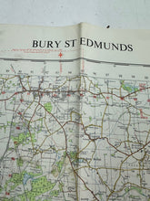 Lade das Bild in den Galerie-Viewer, Original British Army OS Map of England - War Office - Bury St Edmunds
