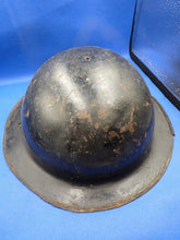 Load image into Gallery viewer, Original WW2 British Army Mk2 Home Front Helmet - Badged : ARPS INSTRUCTOR
